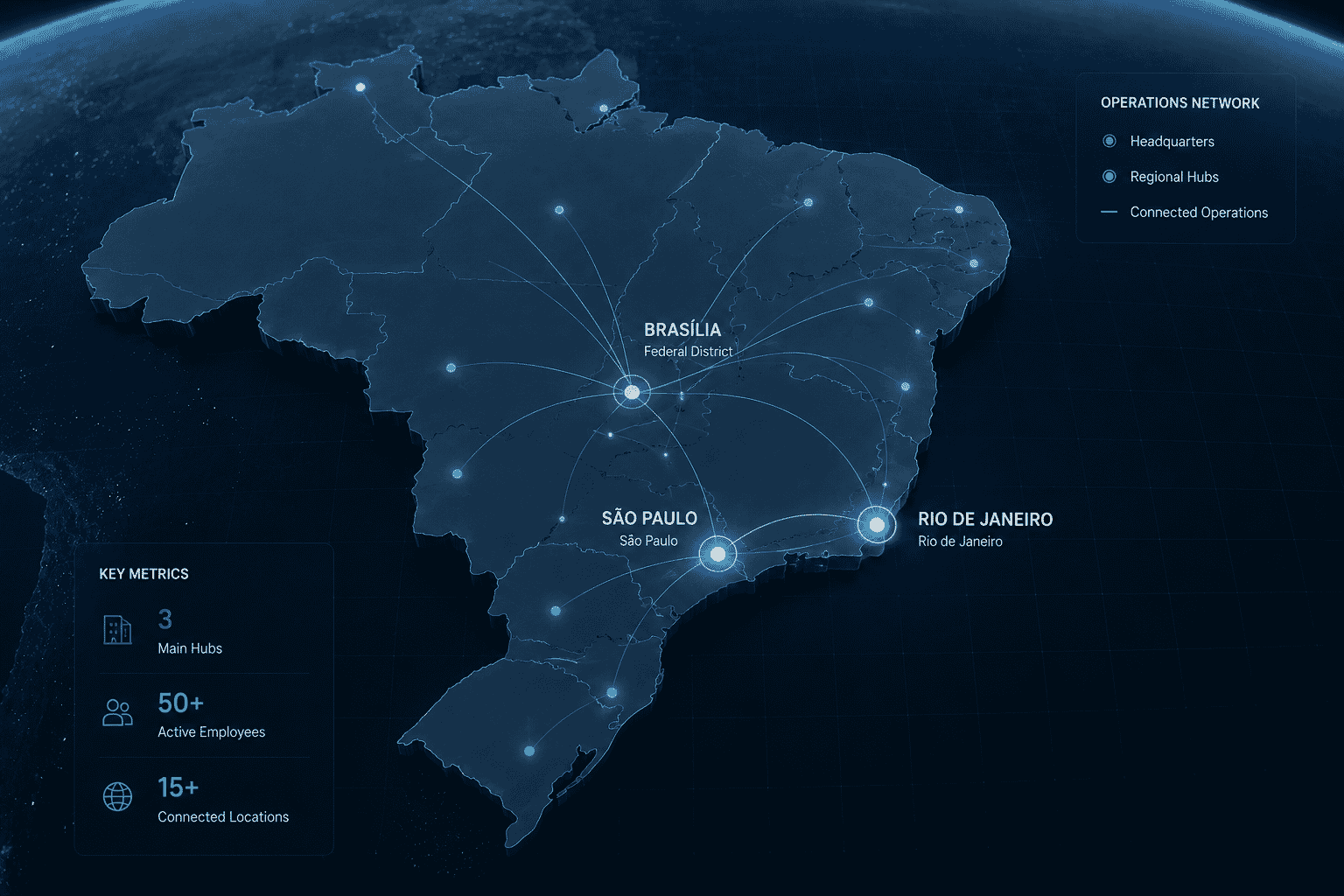mapa brazil